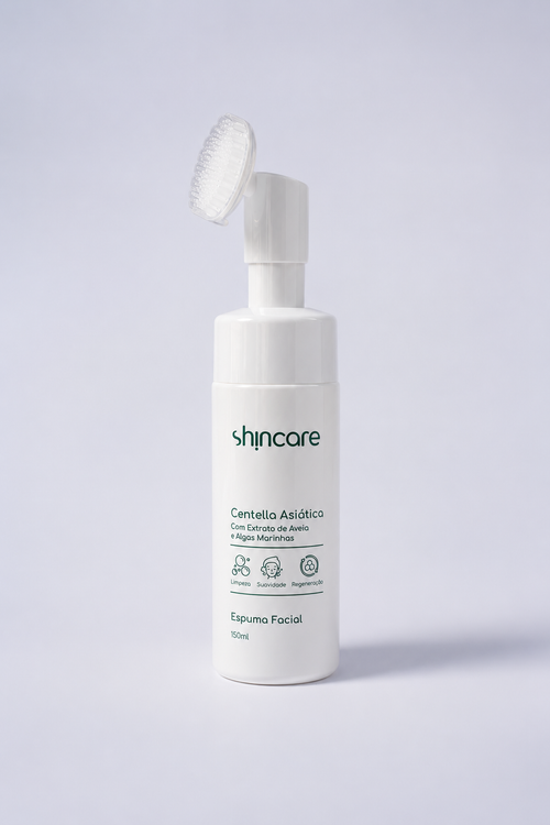 Espuma de Limpeza Facial com Centella Asiática