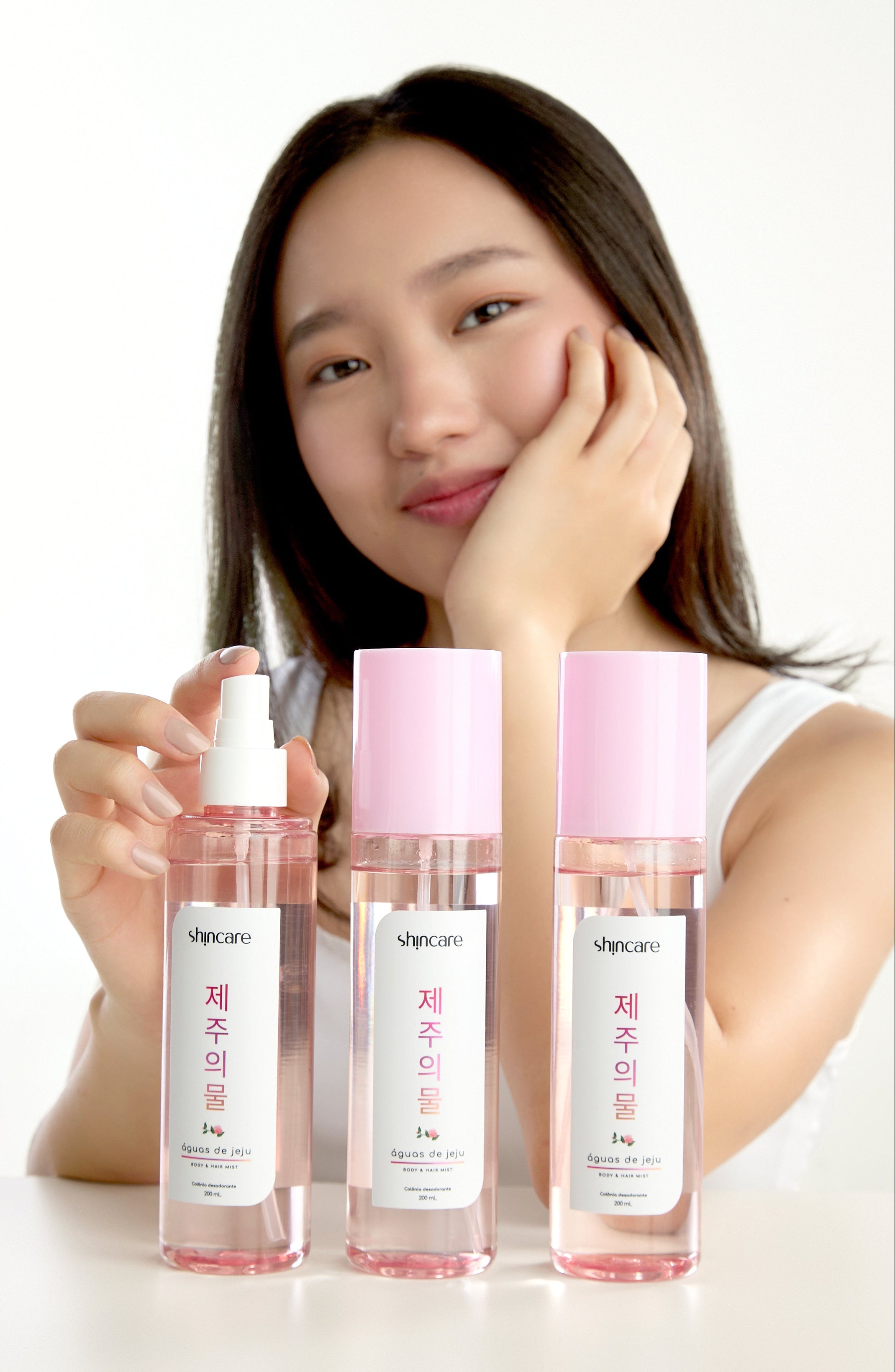 Trio Body & Hair Mist Águas de Jeju