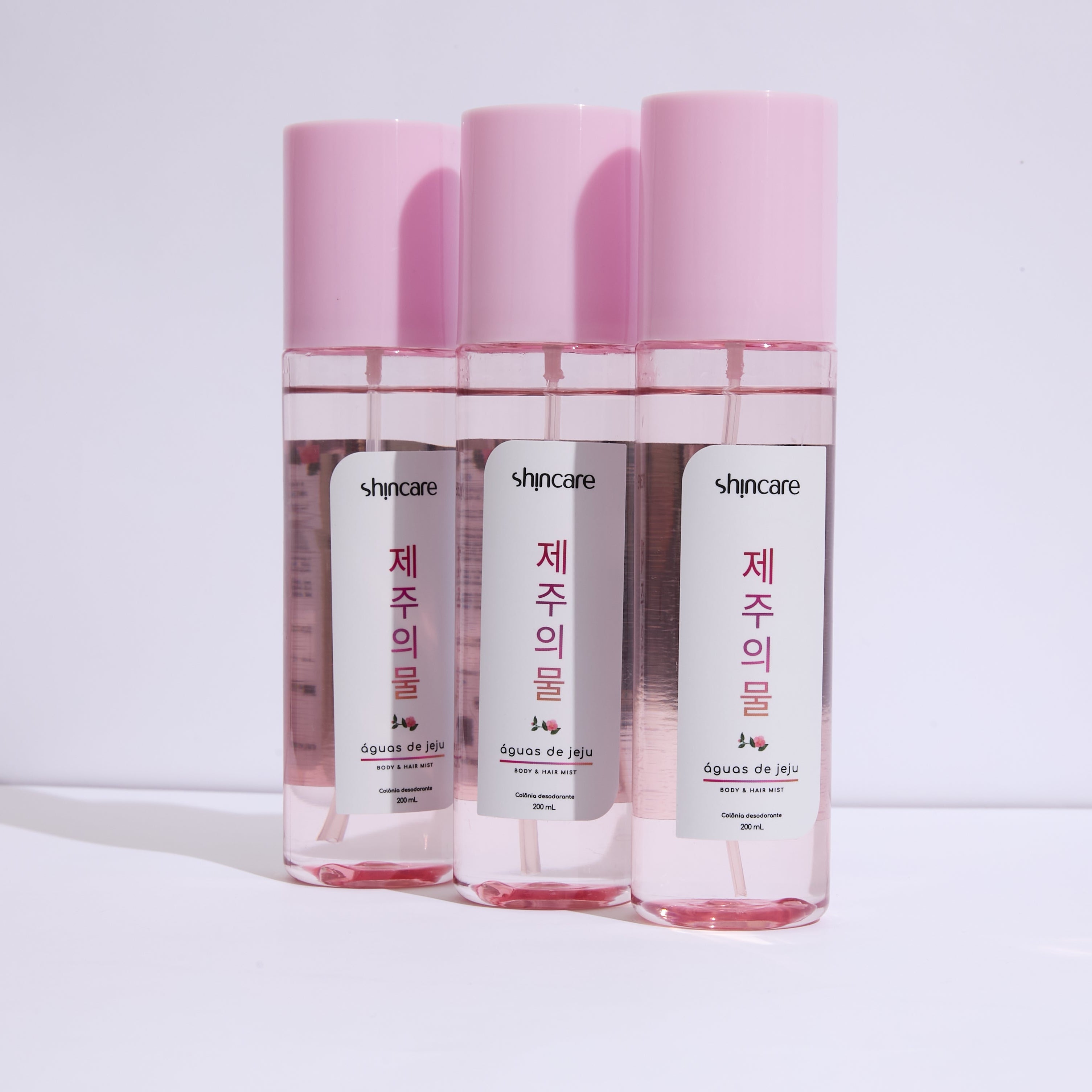 Trio Body & Hair Mist Águas de Jeju